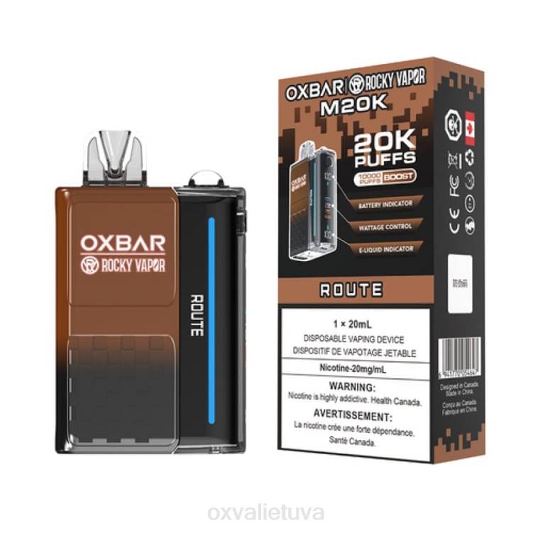 OXVA Vape Price - maršrutą DF8N5 OXVA OXBAR M20K