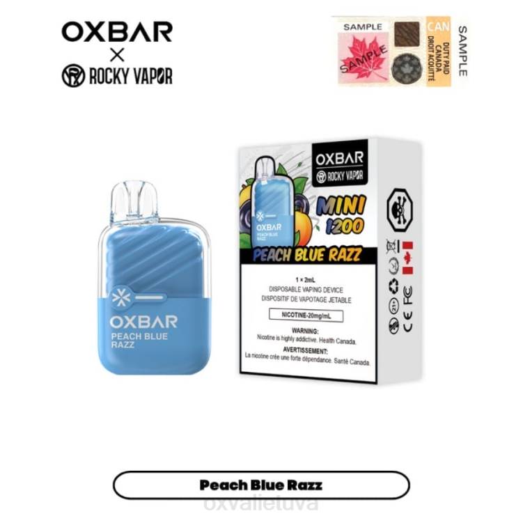 OXVA Best Vape - vynuogių ledas 2 DF8N20 OXVA OXBAR MINI 1200