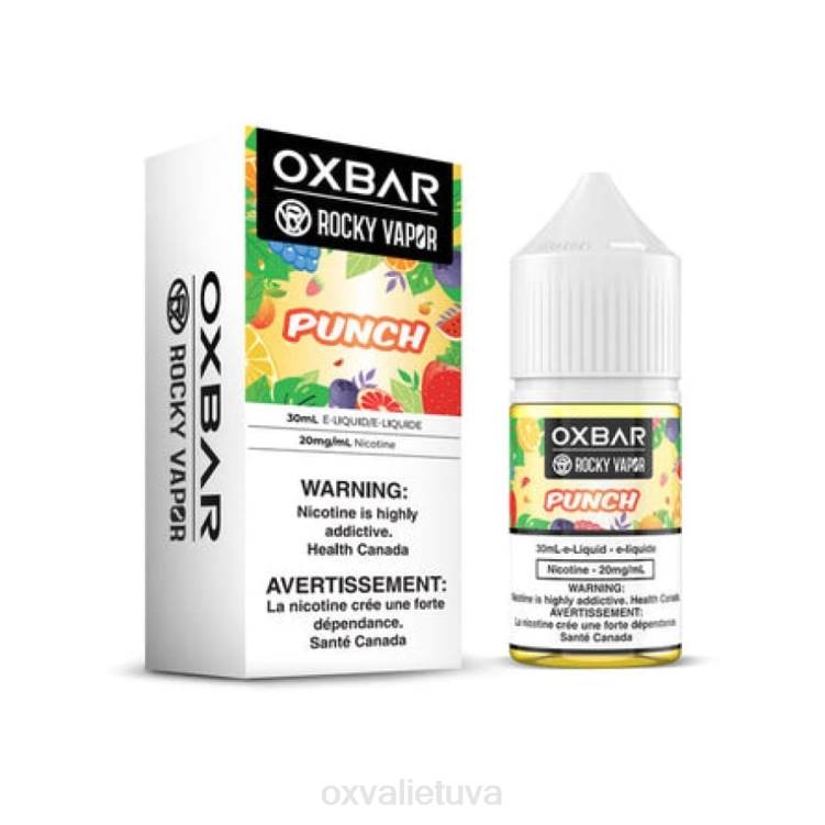 OXVA Disposable Pod - smūgis DF8N53 OXVA OXBAR 30 ml druskos nic