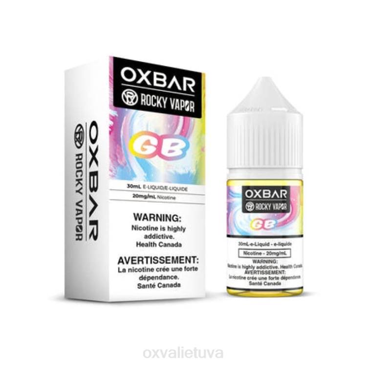 OXVA Vape Flavors - gb DF8N57 OXVA OXBAR 30 ml druskos nic