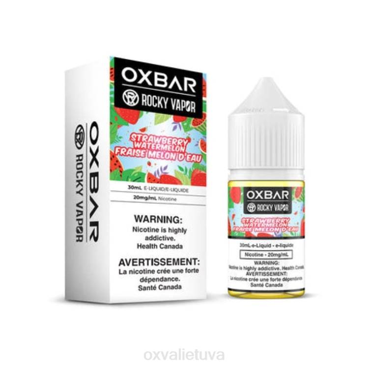 OXVA Vape Sale - braškinis arbūzas DF8N54 OXVA OXBAR 30 ml druskos nic