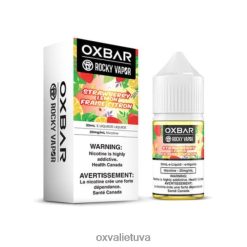 OXVA E Cig - OXVA OXBAR 30 ml druskos nic 8VDPX52 braškių citrina