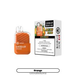 OXVA E Cig - OXVA OXBAR Mini 1200 8VDPX7 oranžinė