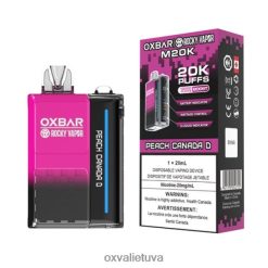 OXVA Vape Flavors - OXVA OXBAR m20k 8VDPX6 persikų kanada d