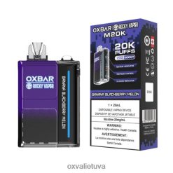 OXVA Vape Sale - OXVA OXBAR m20k 8VDPX3 braškių cc