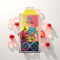 Fumot Leopard 40K Braškinių Ledų Dual Mesh 5%