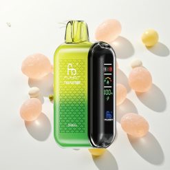 Fumot Tornado 20000 Dviguba Tinklelio Skittles su Oro Srauto Kontrole