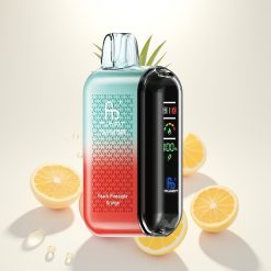 Fumot Tornado 20000 Persikas Ananasas Apelsinas Dviguba Tinklelio Apvija Oro Srauto Kontrolė