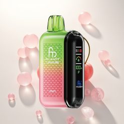 Fumot Tornado 20000 Vyšnių Dvigubas Tinklelis Oro Srautas