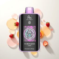 Fumot Tornado 25000 Braškinis Mango su HD Ekranu ir 700mAh Baterija