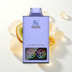 Fumot Tornado 35000 Kiwi Pasiflora Gvajava su Dvigubu Tinkleliu ir RGB Šviesomis