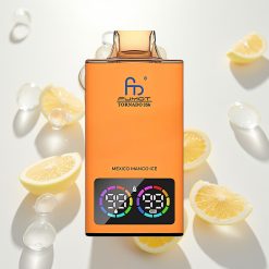 Fumot Tornado 35000 Lietuviškas Mangų Ledas su Dviguba Tinklelio Apvija ir RGB Šviesomis