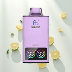 Fumot Tornado 35000 Šašuota Mėta su Dvigubu Tinkleliu ir Spalvota Šviesa