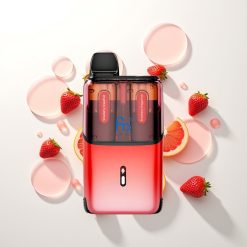 Fumot Ultra T32000 Braškių Druskva – Braškių Pitaja su 800mAh ir 24ml