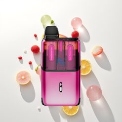 Fumot Ultra T32000 Vynuogių Vaivorykštės Lašai - Šiaudų Vaivorykštės Lašai su 800mAh ir 24ml