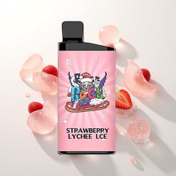 IGET Bar 3500 Braškių Ličių Ledas 1400 mAh 1.2 Ohm