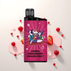 IGET Bar 3500 Vyšnių Braškinių Dragūnų Vaisius 1400 mAh 1.2 Ohm Tinklelio Ritė