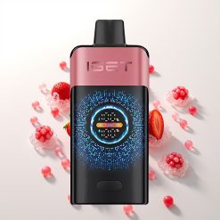 IGET ONE 12000 Braškių Granatų Ledas su Dideliu Išlenktu Spalvotu Ekranu ir 2700 mAh Baterija