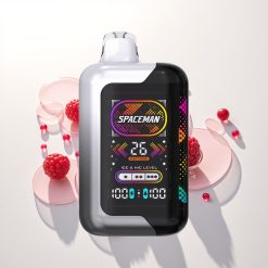 SMOK SPACEMAN SP40000 Juodoji avietė 1000mAh 20ml