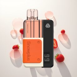 Snowplus Swift 15000 Puffs Pod Kit Braškinė Svajonė 1000 mAh Dvigubas Tinklelis