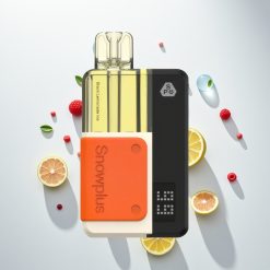 Snowplus Swift 15000 Puffs Pod Kit Mėlyna Citrina Razz Dviguba Tinklelinė 2+10ml