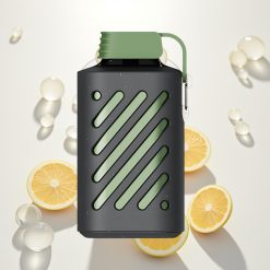 VOZOL GEAR 10000 Rūgštus Obuolys Šaltis su VAMT Tinklelio Apvija ir 20 ml Skysčio Talpa