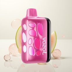 VOZOL RAVE 40000 Braškinė Meliono Užtemimas ir Vibruojantis Šviesos Ritmas