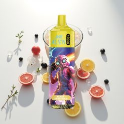 JNR Alien 10000 Juodasis Drakonas Ledas 850mAh RGB