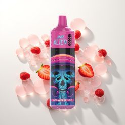 JNR Alien 10000 Žemuogės Ledas 850mAh RGB