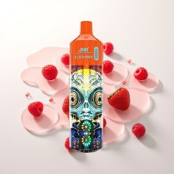 JNR Alien Max 18000 Braškinė Aviečių Vyšnių Dviguba Tinklelio Dviguba Šerdis