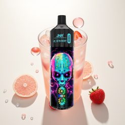 JNR Alien Max 18000 Štrubo Guma Braškinė su Intelektualiu LED Ekranu ir Greituoju Tipo-C Įkrovimu