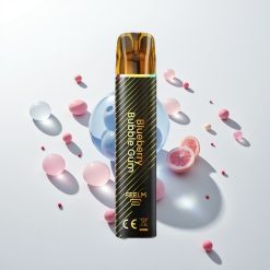 JNR Black&Golden 600+200 Mėlynųjų Serbentų Burbuliai 800 Pufų 550mAh