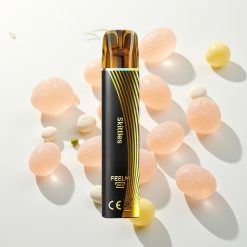 JNR Black&Golden 600+200 Skittlių Juodasis & Auksinis 550mAh 2ml