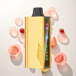 JNR Cruiser 12000 Braškinis Gurkšnis Aliuminis Ekranas