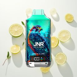 JNR Falcon X 18000 Citrinų Laimų Dviguba Dėžutė su 750mAh ir 24ml