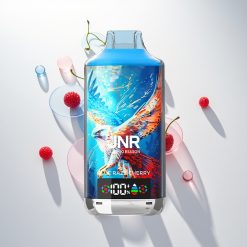 JNR Falcon X 18000 Mėlynoji Avietinė Vyšnia su 750mAh ir Dvigubu Tinklelio Šerdis