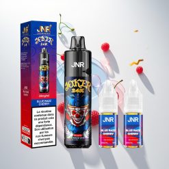 JNR Joker 24K Mėlynoji Braškė Vyšnia su 2% Nikotino ir 800mAh Baterija