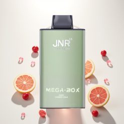 JNR Mega Box 25000 Gazuota Vyšnių Kola su 30ml Skysčio ir Type-C Įkrovimu