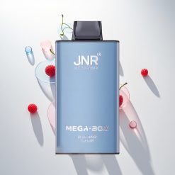 JNR Mega Box 25000 Mėlynasis Serbentų Vyšnios 30ml 850mAh