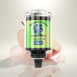 JNR Mega Shisha Hookah 100K Dvi Obuoliai 2200mAh Tipo-C