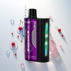 JNR Radiance 31000 Mėlynasis Avietinis Vyšnios su 28ml Skysčio ir Dvigubu Tinkleliu