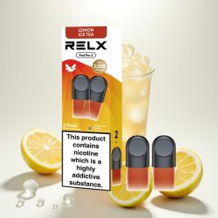 Relx Pod Pro 2 Vape Device Arbatas-Citrina Ledinis Arbatas su 1,9ml talpa ir 3 įtampos režimais
