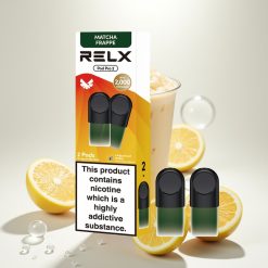 Relx Pod Pro 2 Vape Device Arbatos-Matcha Frappė Arbata su 1,9ml Talpa ir 3 Įtampos Režimais