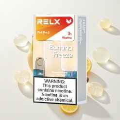 Relx Pod Pro 2 Vape Device Banana Šaltis 1.9ml 3 Režimai