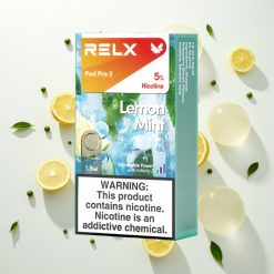 Relx Pod Pro 2 Vape Device Citrinų Mėta Podai 1.9ml 3 Režimai
