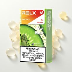 Relx Pod Pro 2 Vape Device Kiwi Galingumas Pod Pro: 1.9ml / 3 Režimai (Eko, Lygus, Stiprus)