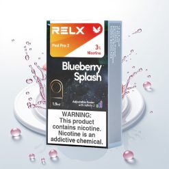 Relx Pod Pro 2 Vape Device Mėlynųjų uogų žvilgsnis su 1,9 ml ir 3 įtampos režimais