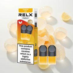 Relx Pod Pro 2 Vape Device Mango Ledas Pro 1.9ml 3 Režimai