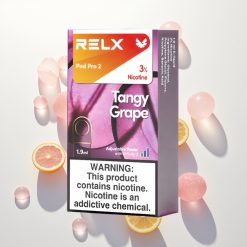 Relx Pod Pro 2 Vape Device Rūgštus Vynuogės 1.9ml / 3 Podai / 3 Režimai