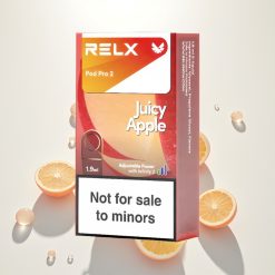 Relx Pod Pro 2 Vape Device Sultingasis Obuolys (1,9ml / 2 arba 3 pakuotės / 3 įtampos: Eco, Smooth, Boost)